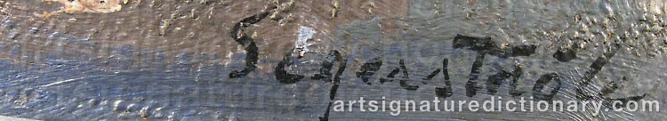 Signature by Lennart SEGERSTRÅLE