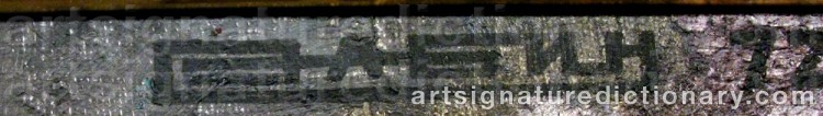 Signature by Oskar Yakovlevich RABIN