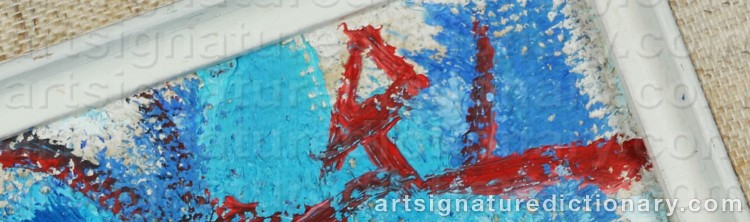 Signature by Birger LINDBERG