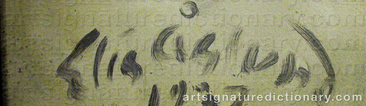 Signature by Elis ÅSLUND