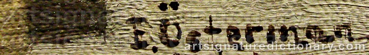 Signature by Emil ÖSTERMAN