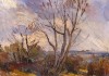 Close-up details showing Camille PISSARRO signature forgery characteristics