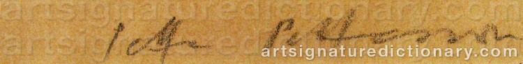 Signature by Petter PETTERSSON