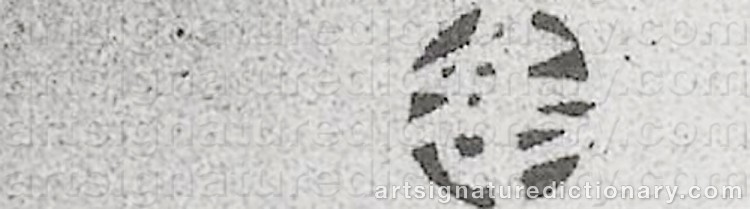 Authentic signature by Nick WALKER on  artwork