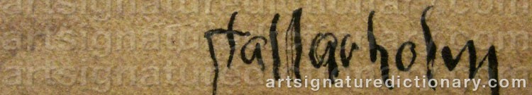 Signature by Uno STALLARHOLM