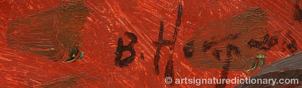 Authentic signature by Vladimir Ilich NEKRASSOV on  artwork