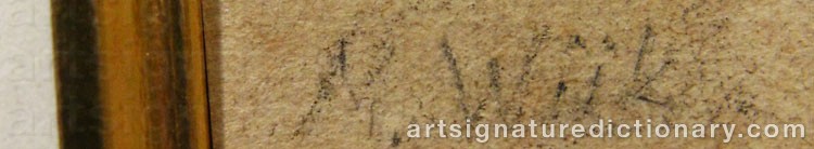 Signature by Maria WIIK