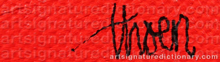 Signature by Petter THOEN