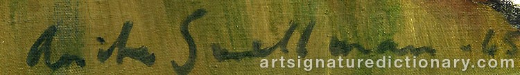 Signature by Anita SNELLMAN