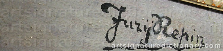 Signature by Yuri Ilich REPIN