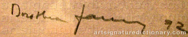 Signature by Dorothea TANNING