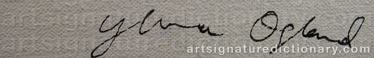 Signature by Ylva OGLAND