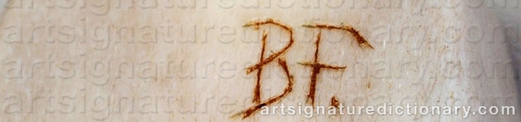 Authentic signature by Bertil (Sami Artist) FÄLLMAN on Other artwork