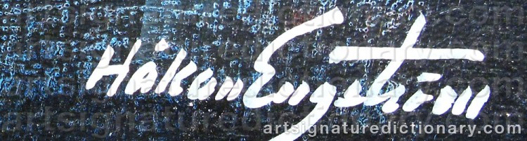 Signature by Håkan ENGSTRÖM