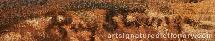 Authentic signature by Ray Stanford STRONG on Painting/Watercolour artwork