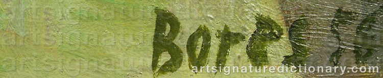 Signature by Francisco BORES