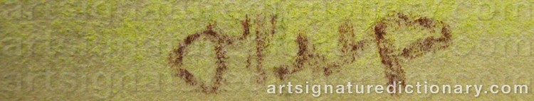 Signature by Bengt ORUP