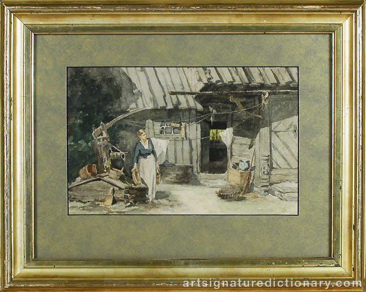 Close-up details showing Anders ZORN signature forgery characteristics