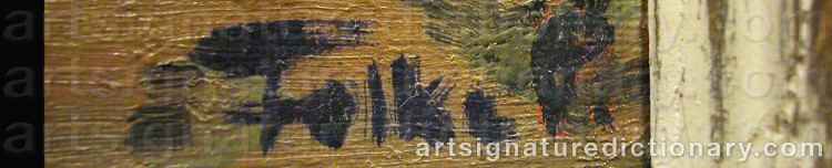 Signature by Folke ‘Folke P’ PERSSON