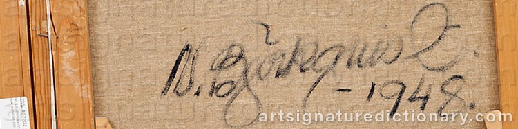 Signature by Nils BJÖRKQVIST