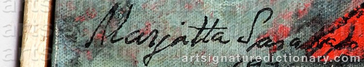 Signature by Marjatta SARASALO