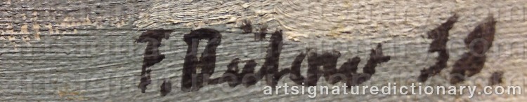 Signature by Folke BÜLOW