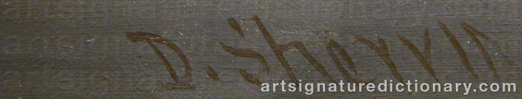 Signature by Daniel SHERRIN