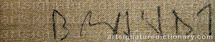 Signature by Andreas BRANDT