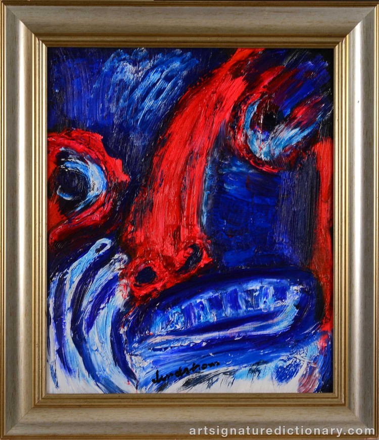 Close-up details showing Bengt LINDSTRÖM signature forgery characteristics