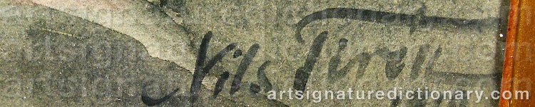 Signature by Nils TIRÉN