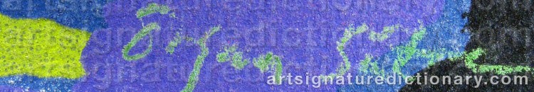 Signature by Örjan SÄTRE