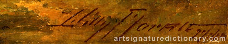 Authentic signature by Willy MORALT on artwork