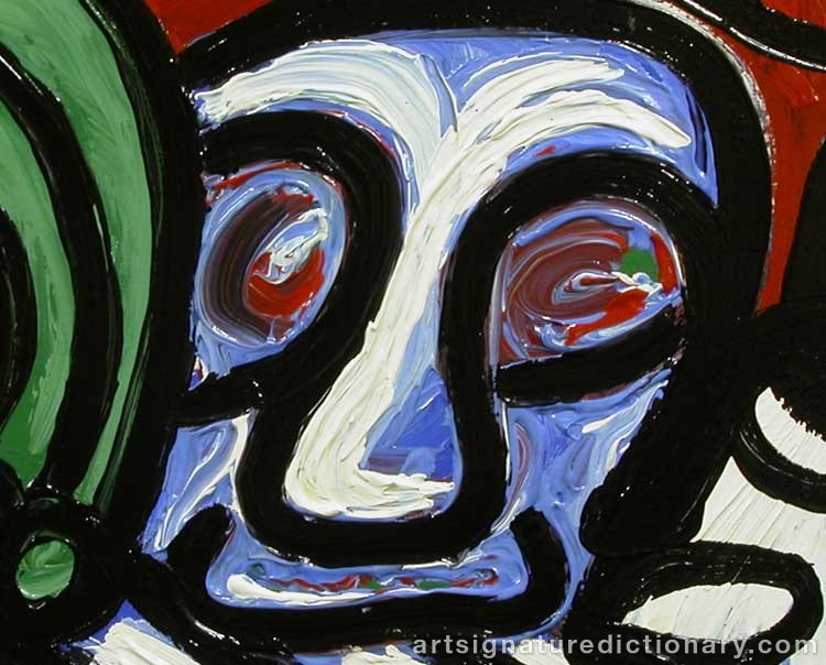 Close-up details showing Bengt LINDSTRÖM signature forgery characteristics