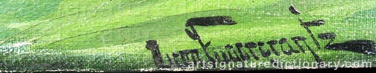 Signature by Leon FAGERCRANTZ