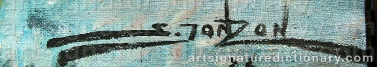 Signature by Stig JONZON