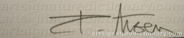 Signature by Petter THOEN