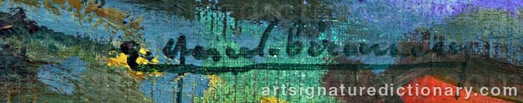 Authentic signature by Pierre Amédée MARCEL-BERONNEAU on  artwork