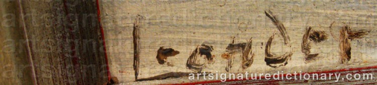 Signature by Inez LEANDER