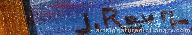 Signature by Johannes RAVN