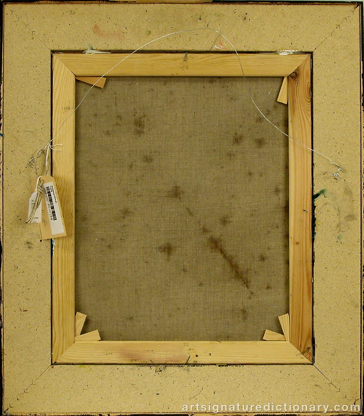 Close-up details showing Bengt LINDSTRÖM signature forgery characteristics