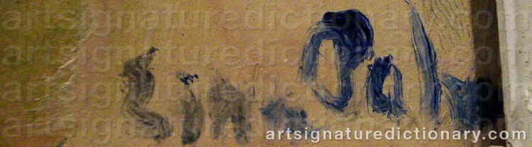 Signature by Einar PALME