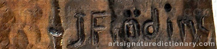 Signature by Jonas FRÖDING