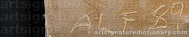 Signature by Alf OLSSON
