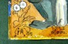 Close-up details showing Ivar AROSENIUS signature forgery characteristics
