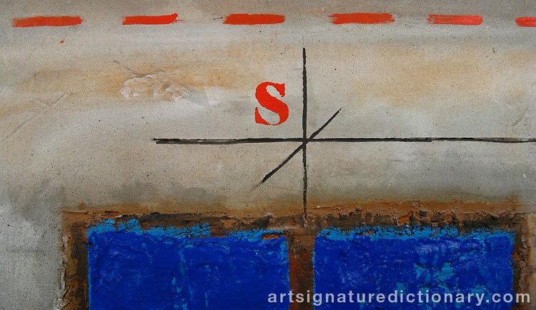 Close-up details showing James COIGNARD signature forgery characteristics