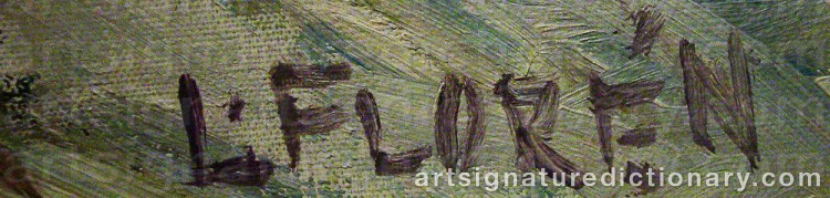 Signature by Lars FLORÉN