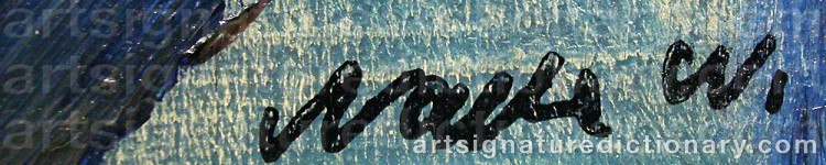Signature by Nalle ‘Nalle W.’ WERNER