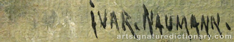 Signature by Ivar NAUMANN