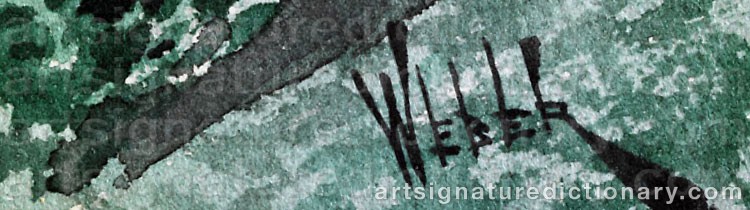 Willy WEBER, 18951959, Germany. Signatures, biography and art prices.