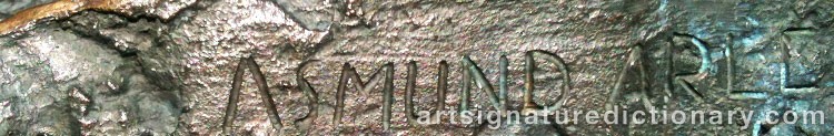 Signature by Asmund ARLE